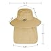 Sun Hats for Men Women Fishing Hat UPF 50+ Breathable Wide Brim Bucket Hats Summer UV Protection Safari Hat with Neck Flap Khaki