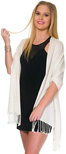 Pashmina Shawls and Wraps for Evening Dresses, Large Soft Pashminas Wedding Shawl