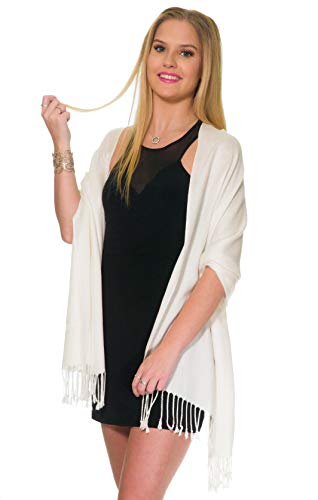 Pashmina Shawls and Wraps for Evening Dresses, Large Soft Pashminas Wedding Shawl