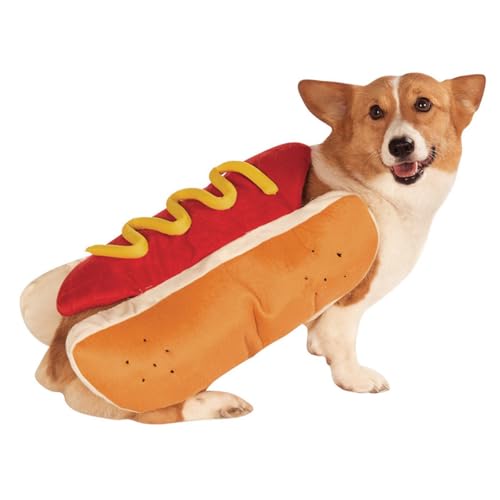 Disfraz ligero para mascotas Abaodam talla L color naranja miniatura 5