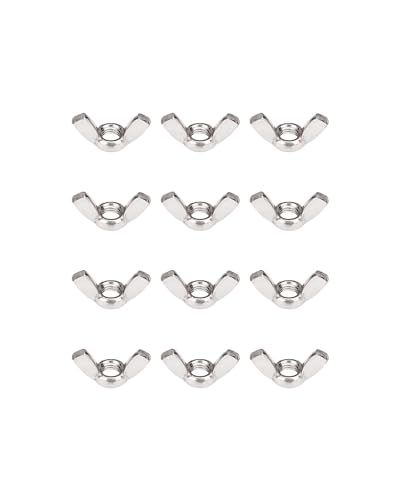 M5-0.8 Wing Nuts - IMScrews 304 Stainless Steel Wing Nuts - Durable Hardware for Home Maintenance and Professional Engineering Pack of 100