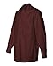 Van Heusen Men's Long Sleeve Twill Button Down Dress Shirt 13V521 red Medium