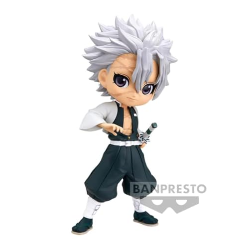 Banpresto - Demon Slayer: Kimetsu no Yaiba - Sanemi Shinazugawa (ver. A), Bandai Spirits Q posket, Multicolor - Image 3
