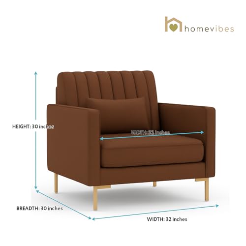 Image of 3+1+1 Seater Velum Fabric Sofa Set for Living Room, Modern Design with High Density Foam, Solid Wood Frame, Ergonomic Comfortable Seating for Home & Office (Dark Brown, 3+1+1)