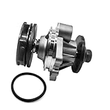 AMCC Water Mechanical water pump Kit with Gasket Compatible with BMW E36 E46 E34 E60 E39 E61 E66 E83 E53 E85 325 323 328 525 520 530 728 730 X3 X5 Z3 Z4 2.0L 2.5L 3.0L L6 engines Replaces#11517509985