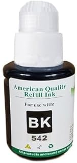 Refil de refil de tinta preta compatível VC para refil de tinta T542 542 para ET-5800 ET-5850 ET-16600 ET-16650 Ecotank refil de tinta