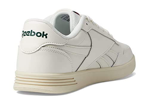 Reebok Court Advance Chalk/Dark Green/Flash Red Men's 11.5, Women's 13 Medium