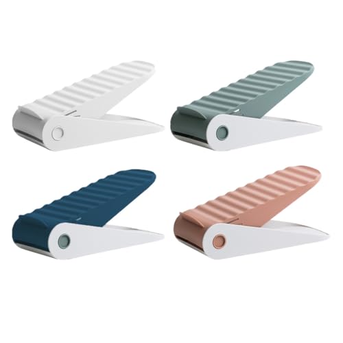 Organiseur chaussures double niveau en PP robuste pour dressing