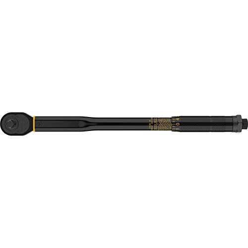 LEXIVON 3/8-Inch Drive Click Torque Wrench 10~80 Ft-Lb/13.6~108.5 Nm (LX-182)
