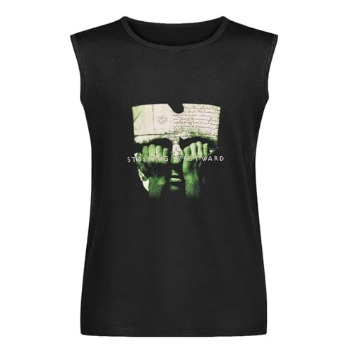 Photo de Stabbing Westward Band Men Black Sleeveless T-Shirt Print Unisex Cotton Tee Shirt M
