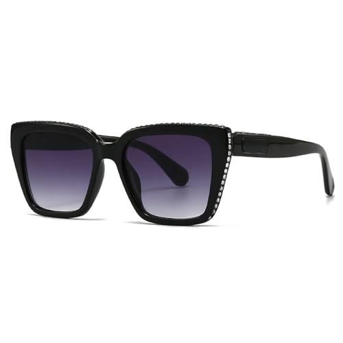 Lunettes de soleil tendance punk et diamant pour briller en festival avec protection UV400