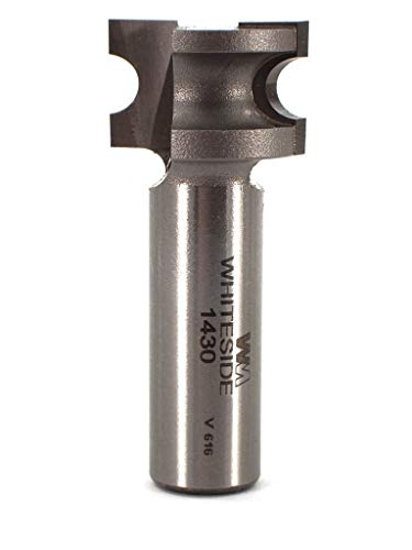 Whiteside Router Bits 1430 Half Round Bit With 1/8-Inch Radius 9/16-Inch Cutting Length #TOP20