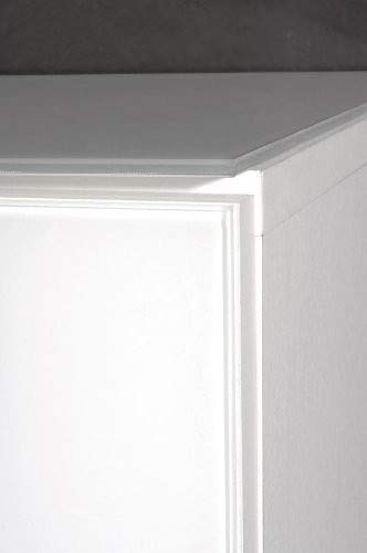 Germania Lowboard Primera 1387 | In Weiss | Mit Glasfront und -oberboden | 1387-84 - 1387-84 Germania Lowboard Primera 1387 | In Weiss | Mit Glasfront und -oberboden | 1387-84