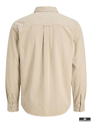 Image of Jack & Jones Men's Jjesheridan Shirt L /S Noos Jjesheridan Shirt L /S Noos (Pack of 1)