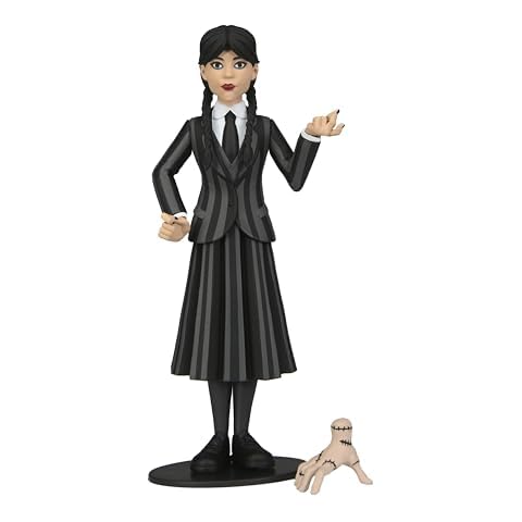 NECA Toony Terrors Wednesday Addams Figure Cover