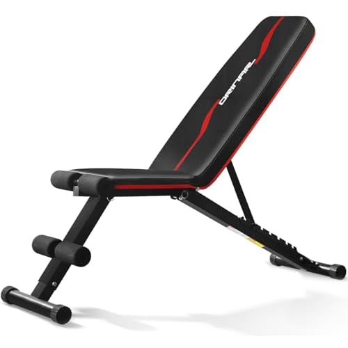 Weight Bench Press, Adjustable Workout Bench for Home Gym, Incline Decline Strength Training