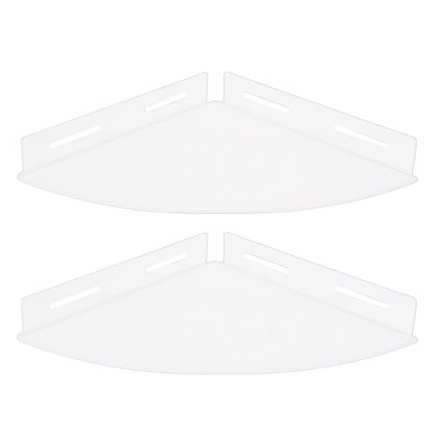 Rengue Shower Organizer, Shower Caddies Shelves, Space Saving Wall Mounted