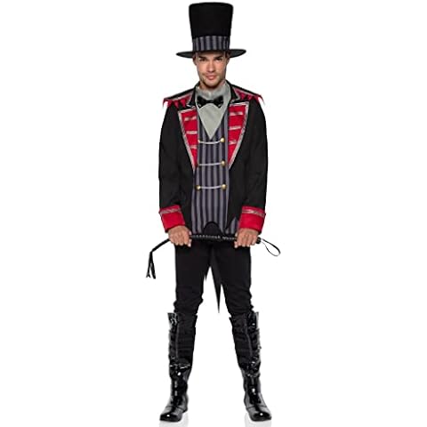 Leg Avenue Sinister Ring Master Costume (X-Large, Multi-Colour) Cover