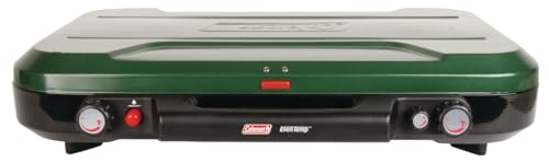 Coleman Classic 3-Burner Propane Camping Stove with InstaStart Ignition, Portable Cooktop with 3 Adjustable Burners & 28,000 BTUs of Power for Camping, Tailgating, Grilling, Hunting & More