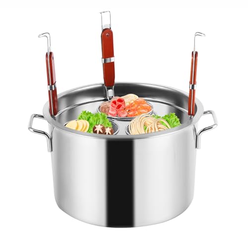YJINGRUI 19.5 Quart Commercial Pasta Pot