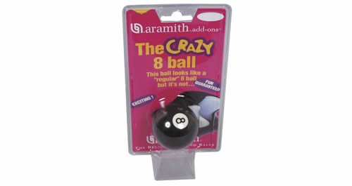 Aramith American 2 1/4 Size Crazy 8 Ball