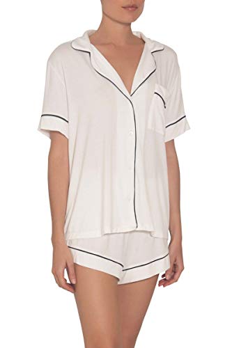 Image of Eberjey Gisele Rib Relaxed Short PJ Set