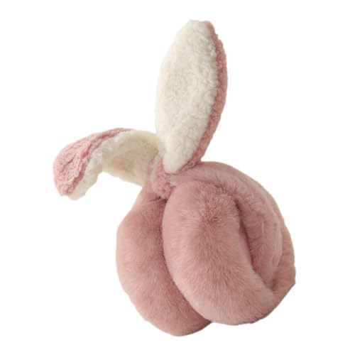 Homoyoyo Fluffy Earmuffs for Women Winter Ear Cover for Women Long Ears Fuzzy Ear Muffs Headb