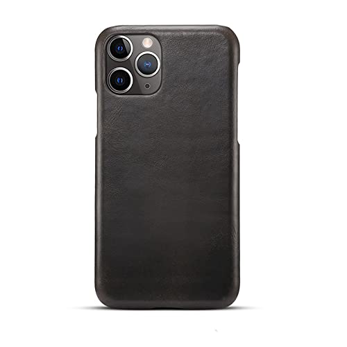 Coque cuir iPhone 13 protection élégante au quotidien - Étui rigide noir