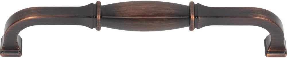Jeffrey Alexander 160 mm Center-to-Center Brushed Oil Rubbed Bronze Audrey Cabinet Pull