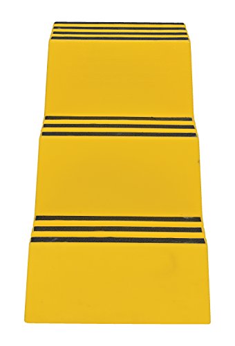 Vestil VST-3-Y Polyethylene Step Stool, 3 Step, Yellow
