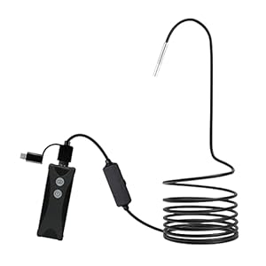 Borescopen 3,9 mm ultradunne industriële draadloze inspectiecamera, wifi draagbare endoscoop met handvat, IP67…