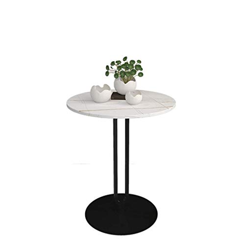 HTLLT Storage Table Living Room Sofa Table Artificial Marble Small Rou