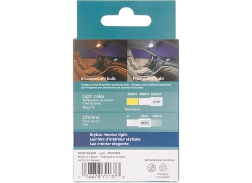 Philips DE3175WLED Ultinon LED Bulb (White), 1 Pack