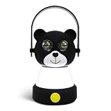 Controllo Facile 🧸 Premo un pulsante per passare da modalità torcia a lanterna. Funziona con 3 batterie AA (NON incluse).