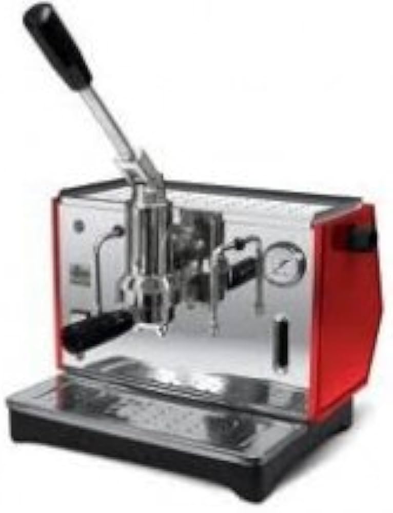 エスプレッソマシン ponte vecchio espresso Pontevecchio Lusso Lever Espresso Machine Red : Amazon.ca: Home