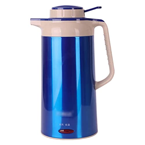 Electric Kettle Double Wall Electric Kettles Cordless Stainless Steel Hot Water Boiler for Tea Coffee Auto Shut Off and Dry Boil Protection Portable