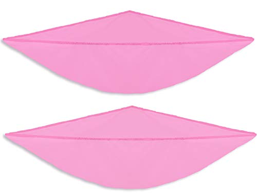 2 Pk - Simplehouseware Stuffed Animals Jumbo Toy Storage Hammock, Pink #TOP3