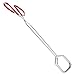 UKCOCO Pinze Barbecue Acciaio Inossidabile con Manico Lungo Antiscottatura Pinza Forbice da Cucina Antiscivolo per Buffet e Barbecue Domestici Colore Casuale Colore Casuale immagine