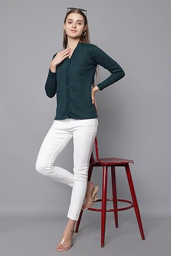 Image of HIFZAA Sweater Cardigan for Women Winter Sweaters for Ladies Plus Size M to 6XL