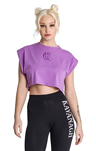 T-Shirt Femme Gianni Kavanagh Lavender Candy t-shirt court violet pastel mode urbaine