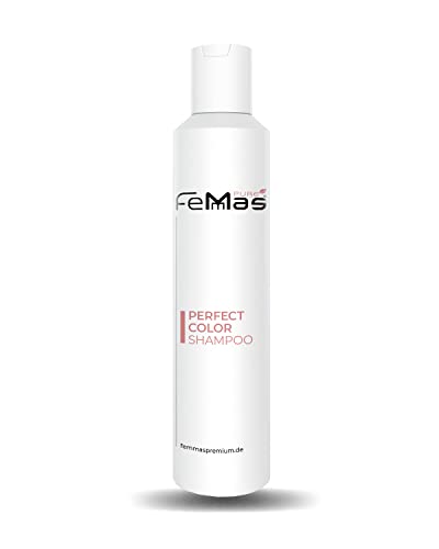 FemMas Pure Perfect Color Shampoo 200ml | für Coloriertes, gesträhntes & getöntes Haar | FARBSCHUTZ HAARPFLEGE SHAMPOO | Nachhaltig, Vegan & Tierversuchsfrei