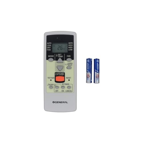 Image of Electronic Spices AC Remote | Compatible with O General AC (Model AC-123) with AAA Batteries
