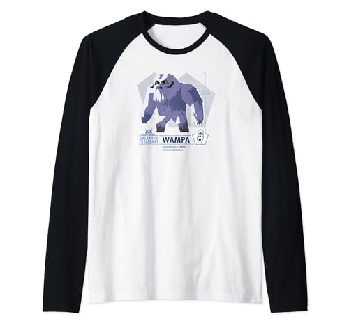 T-shirt Star Wars Wampa Raglan idéal pour vos soirées cinéma fantastique