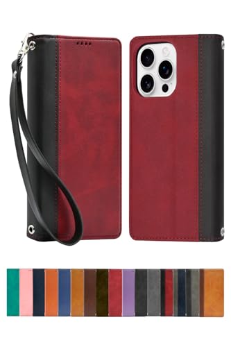 革のシンプルケース　レッド 本革レザーレッドA級シザーケース | iichi 日々の暮らしを心地よくする