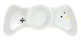 KOVOT Gamer Chip and Dip Dish (White)