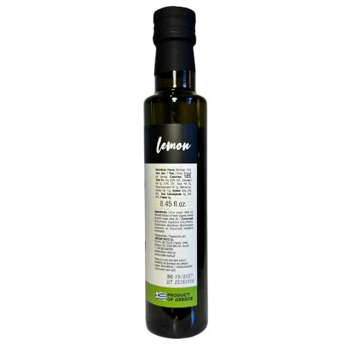 Aceite de oliva extra virgen con infusión de limón 250 ml miniatura 6
