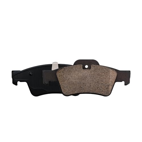 Image of Detroit Axle - Rear Brake Pads for Mercedes-Benz G55 G63 G65 AMG GL320 GL350 GL450 GL550 ML320 ML350 ML450 ML500 ML550 R320 R350 R500, Ceramic Brake Pads with Hardware Replacement
