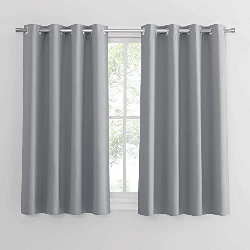 PONY DANCE Silver Grey Curtains Eyelet - Image 2