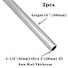 JoyTube 6061 Aluminum Tubing 1-1/4