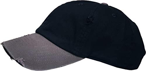 Image of KBETHOS Vintage Washed Distressed Cotton Dad Hat Baseball Cap Adjustable Polo Trucker Unisex Style Headwear